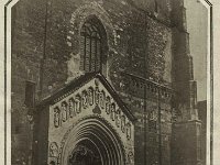 Pročelje prvostolne crkve 1864. godine